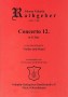 Concerto 12 (Transcription) - Cover page