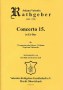 Concerto 15 - Deckblatt