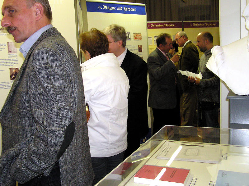 Impressionen von der Ausstellungseröffnung am 10.10.2009 im Stadtmuseum Bad Staffelstein