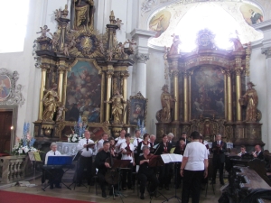 Den Herrn will ich preisen von ganzem Herzen - Die Musikerinnen und Musiker der Barockvesper zu Ehren des Hl. Benedikt in der Stiftskirche Banz 