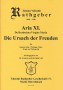 Aria 11 - Die Ursach der Freuden - Cover page