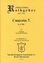 Concerto 07 - Cover page