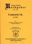 Concerto 14 - Cover page