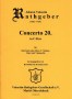 Concerto 20 - Cover page